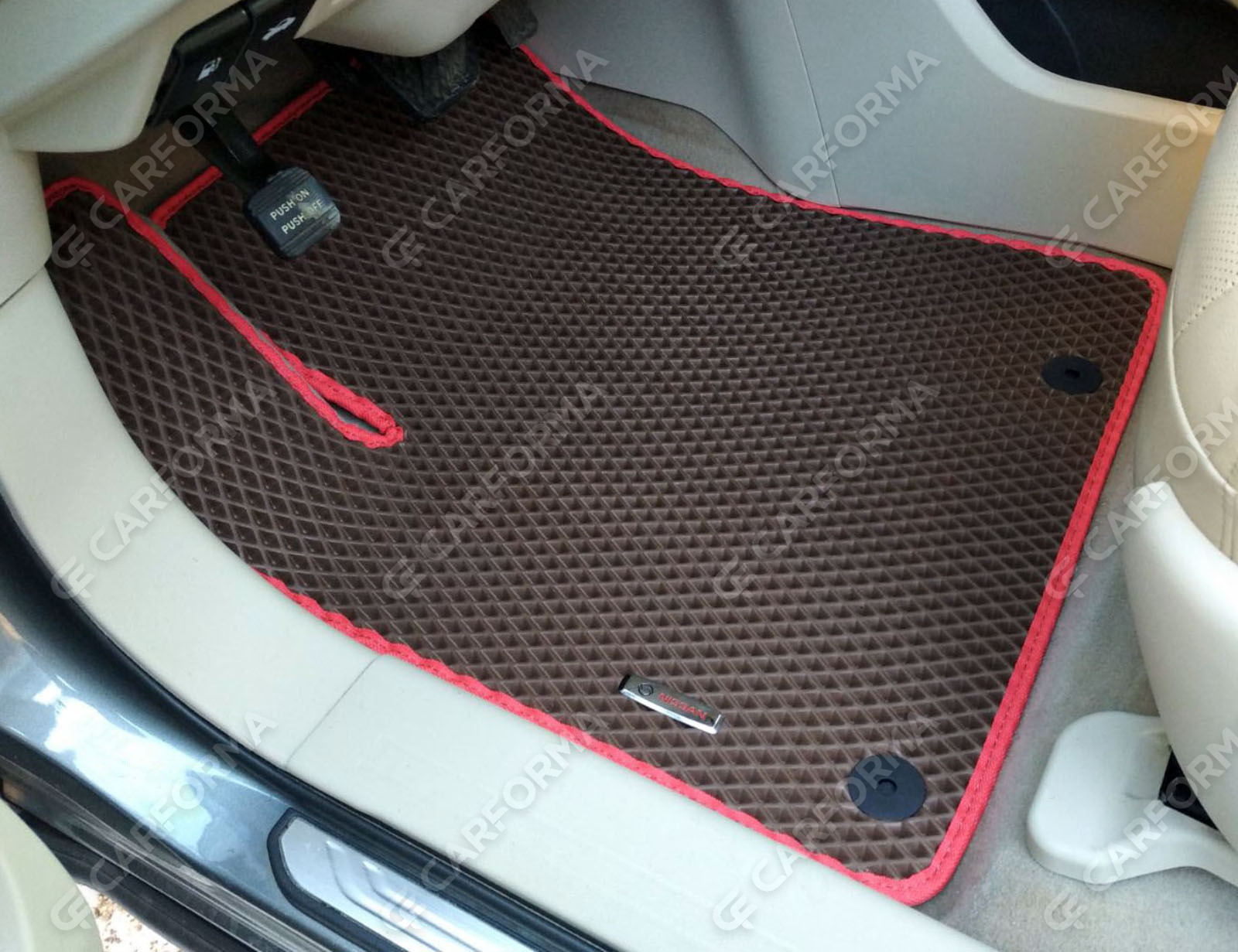 Ворсовые коврики на Nissan Murano (Z52) 2014&nbsp;-&nbsp;2022 в Королеве, Московской области