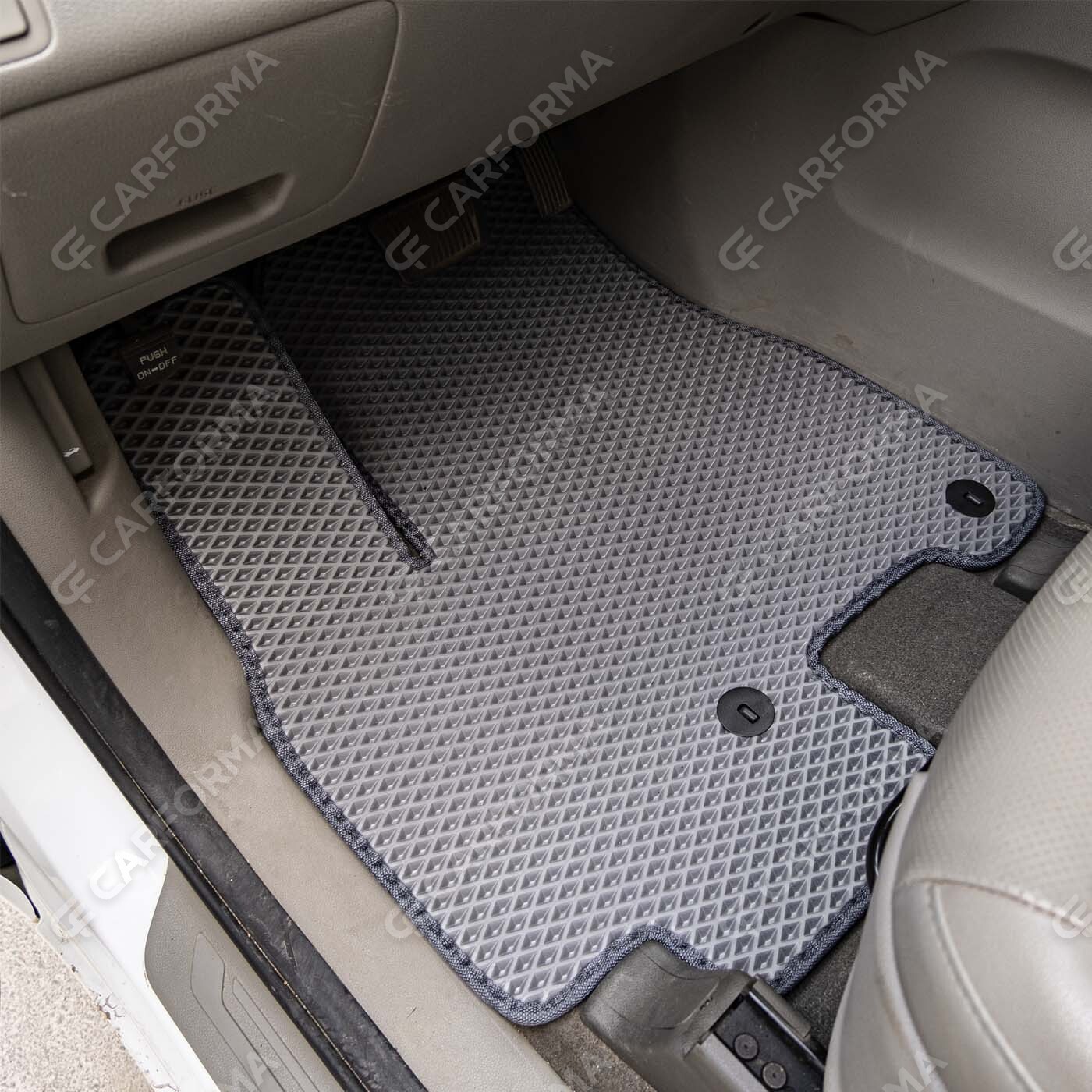 Ворсовые коврики на KIA Carnival III 7 мест 2014&nbsp;-&nbsp;2021 в Королеве, Московской области