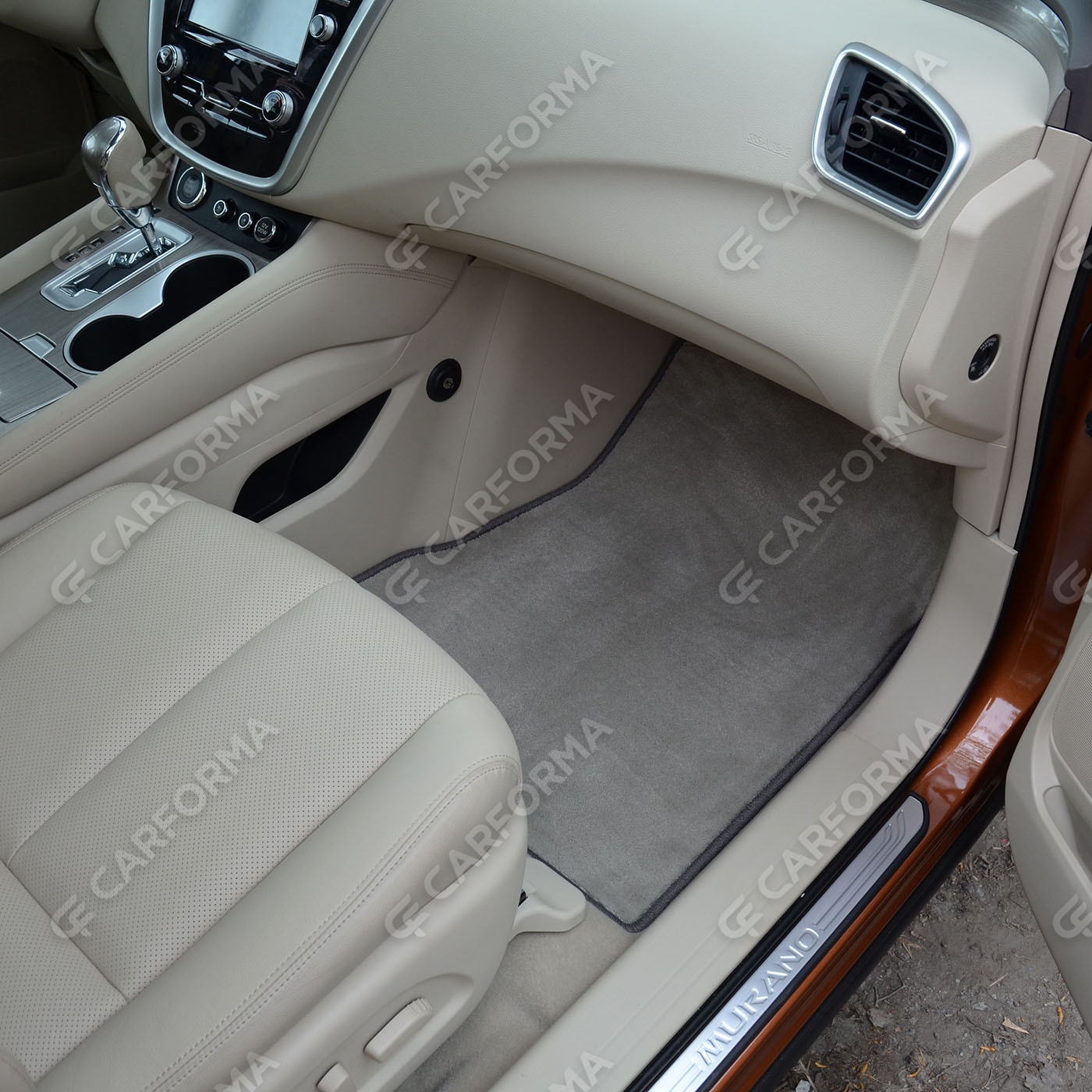 Ворсовые коврики на Nissan Murano (Z52) 2014&nbsp;-&nbsp;2022 в Королеве, Московской области