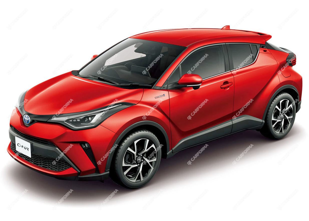 Ворсовые коврики на Toyota C-HR 2016 - 2025