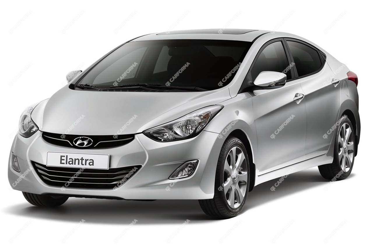 Ворсовые коврики на Hyundai Avante 5 (MD) 2010 - 2016