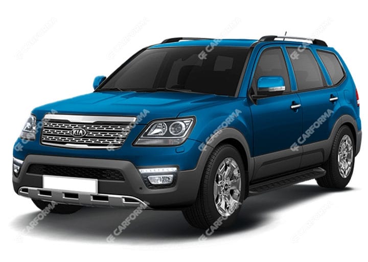 Ворсовые коврики на KIA Mohave 2008 - 2025