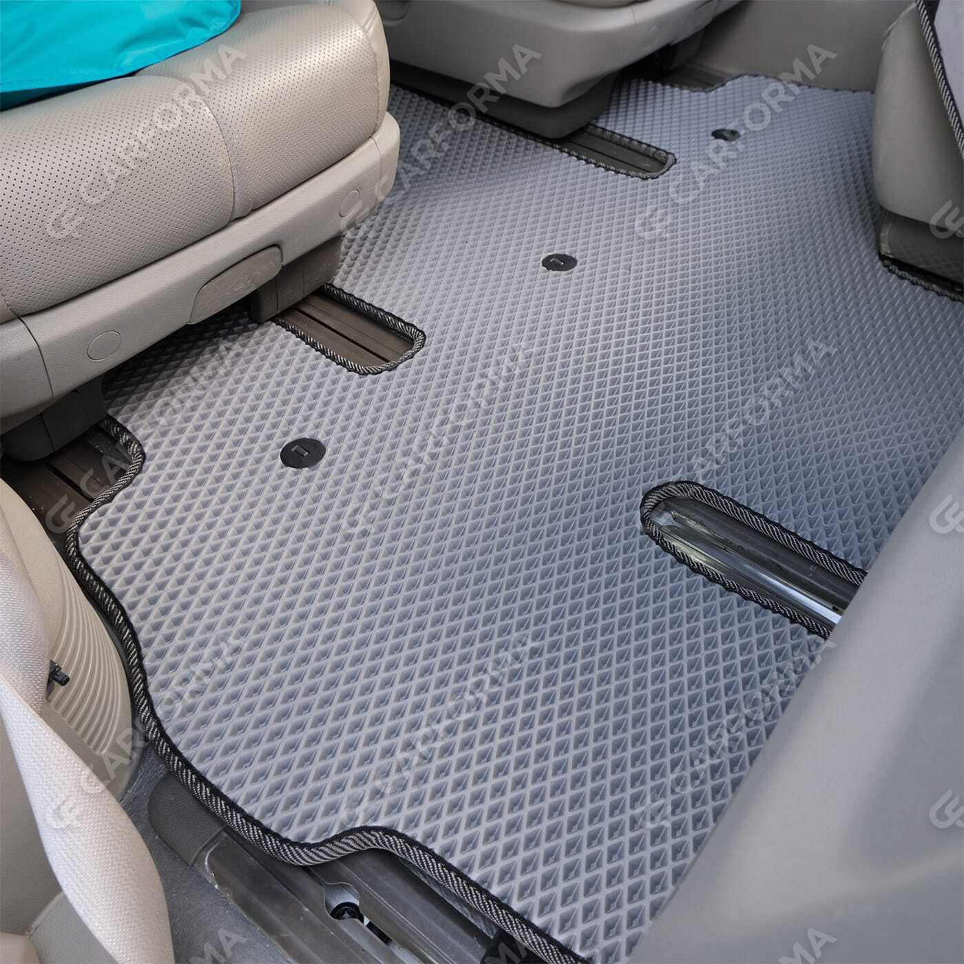 Ворсовые коврики на KIA Carnival III 9 мест и 11 мест 2014&nbsp;-&nbsp;2021 в Королеве, Московской области