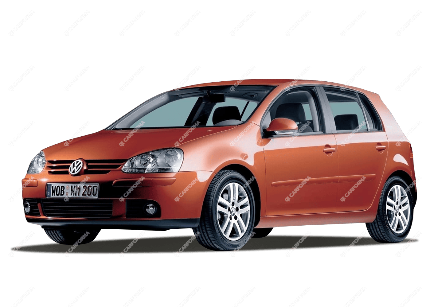 Ворсовые коврики на Volkswagen Golf 5 2003 - 2008