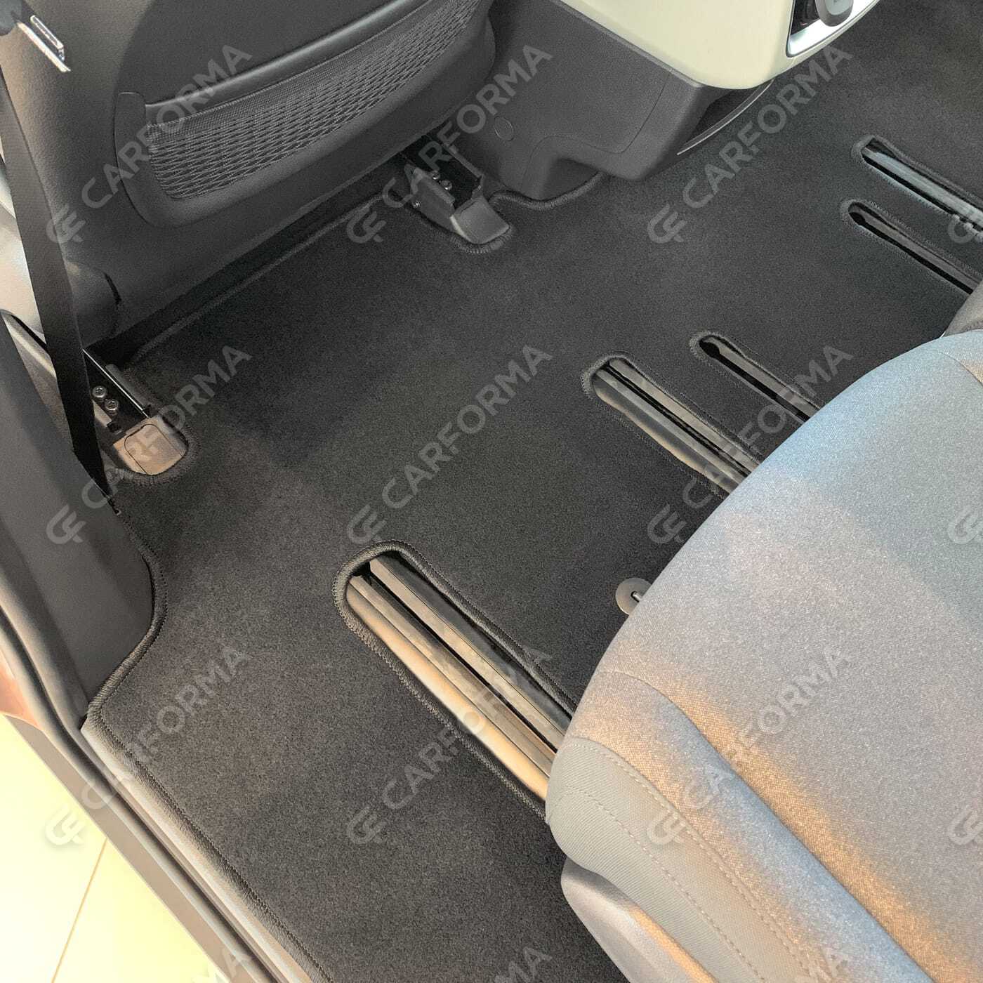 Ворсовые коврики на KIA Carnival IV 8 мест 2020&nbsp;-&nbsp;2026 в Королеве, Московской области