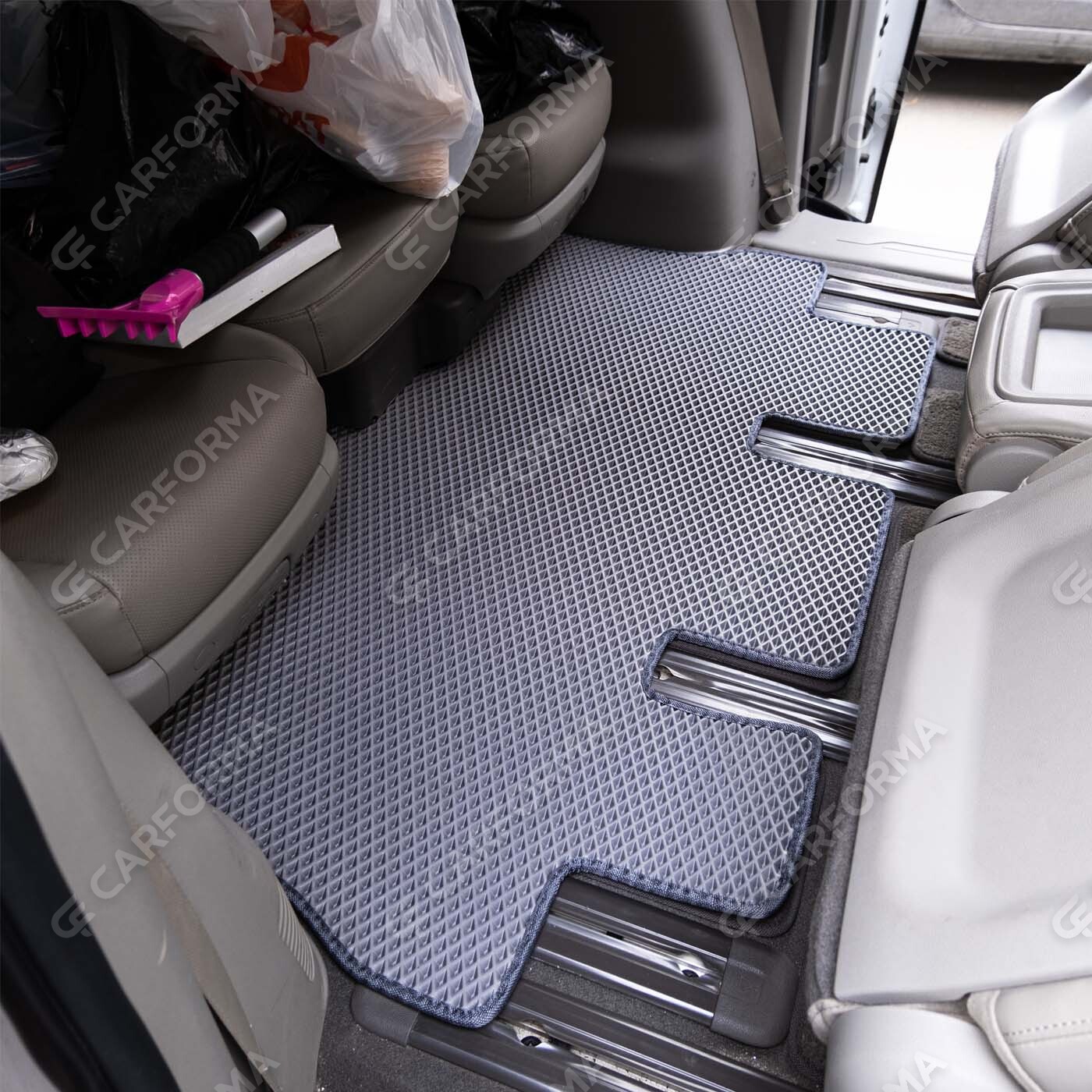 Ворсовые коврики на KIA Carnival III 9 мест и 11 мест 2014&nbsp;-&nbsp;2021 в Королеве, Московской области