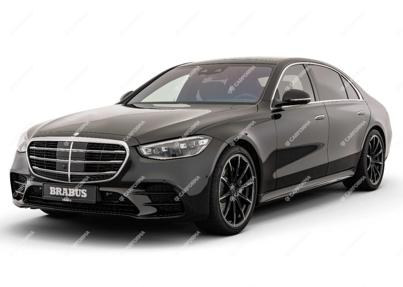 Ворсовые коврики на Mercedes S (W223, V223) 2020 - 2025