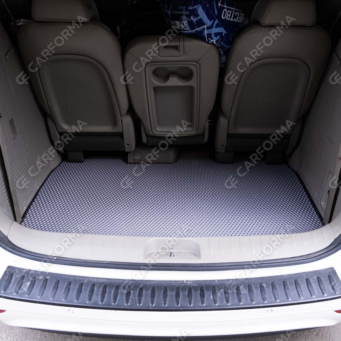 Ворсовые коврики на KIA Carnival III 9 мест и 11 мест 2014&nbsp;-&nbsp;2021 в Королеве, Московской области