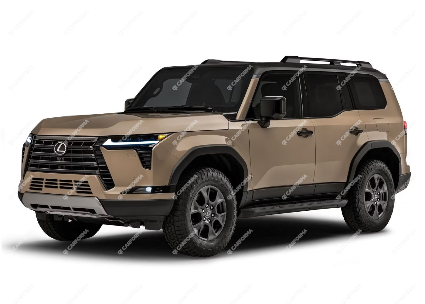 Ворсовые коврики на Lexus GX 550 2023 - 2025