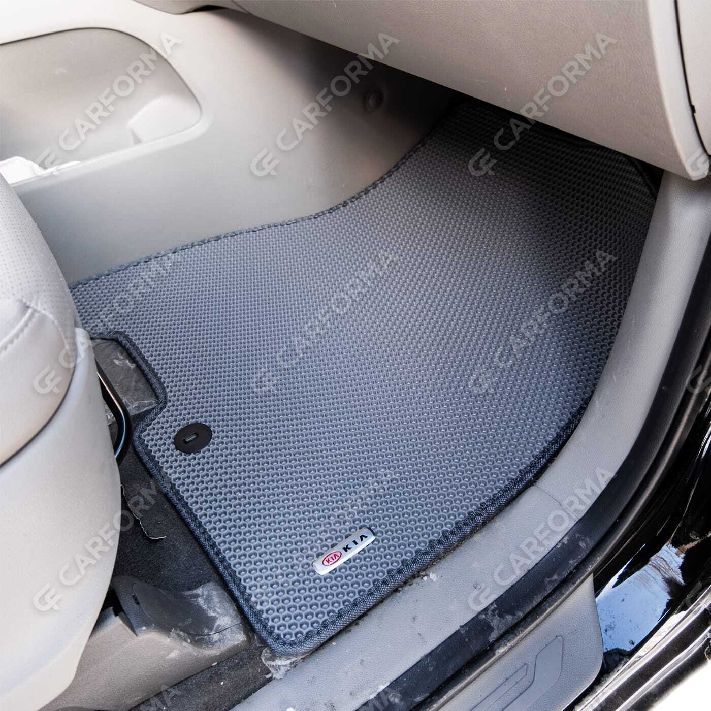 Ворсовые коврики на KIA Carnival III 7 мест 2014&nbsp;-&nbsp;2021 в Королеве, Московской области