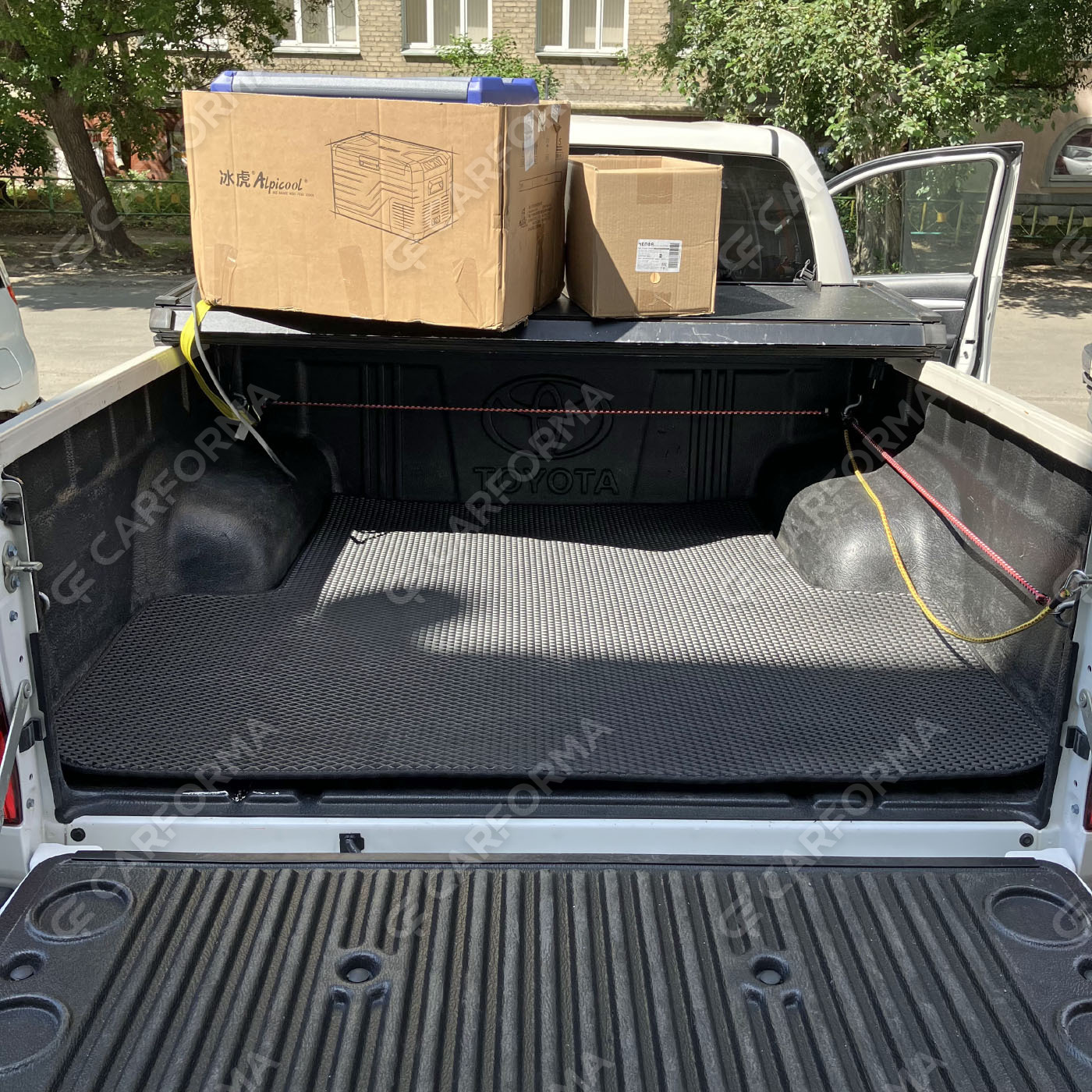 Ворсовые коврики на Toyota Hilux VII 2008&nbsp;-&nbsp;2015 в Королеве, Московской области