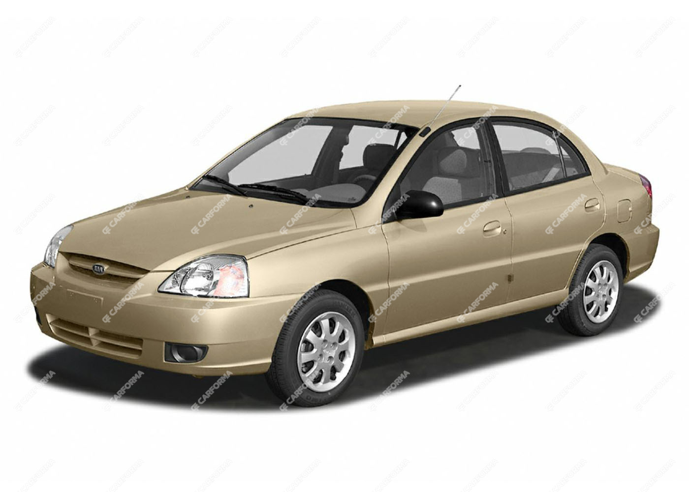 Ворсовые коврики на KIA Rio I 2000 - 2005