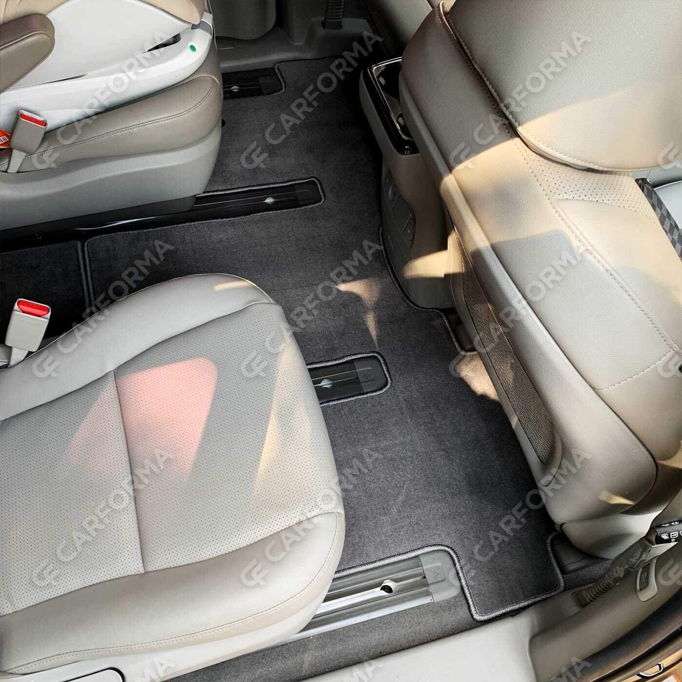 Ворсовые коврики на KIA Carnival III 9 мест и 11 мест 2014&nbsp;-&nbsp;2021 в Королеве, Московской области