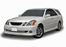 Ворсовые коврики на Toyota Mark II Wagon Blit 2002 - 2007 в Королеве, Московской области