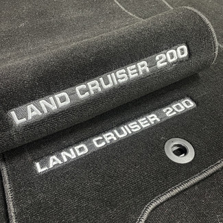 Ворсовые коврики на Toyota Land Cruiser 200 2007 - 2021 в Королеве, Московской области