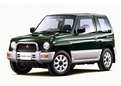 Ворсовые коврики на Mitsubishi Pajero Mini I 1994 - 1998 в Королеве, Московской области