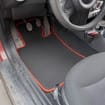 Ворсовые коврики на Mini Cooper Hatch (R56) 2006 - 2014 в Королеве, Московской области