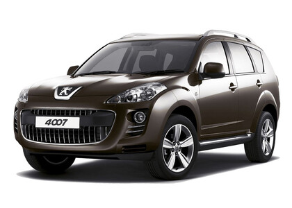 Ворсовые коврики на Peugeot 4007 2007 - 2012 в Королеве, Московской области