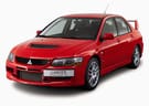 Ворсовые коврики на Mitsubishi Lancer Evolution IX 2005 - 2007 в Королеве, Московской области