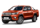 Ворсовые коврики на Toyota Hilux VIII 2015 - 2025 в Королеве, Московской области