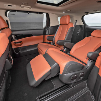 EVA коврики на KIA Carnival IV 7 мест с оттоманками 2020&nbsp;-&nbsp;2026 в Королеве, Московской области