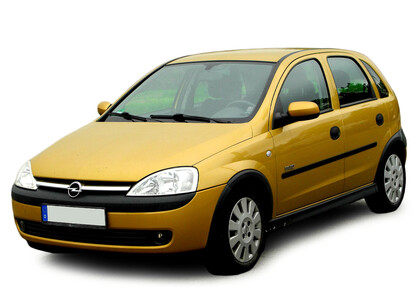 Ворсовые коврики на Opel Corsa C 2000 - 2006 в Королеве, Московской области