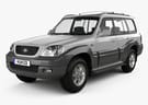 Ворсовые коврики на Hyundai Terracan 2001 - 2008 в Королеве, Московской области