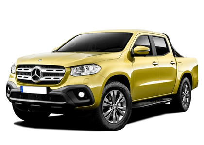 Ворсовые коврики на Mercedes X-Class 2017 - 2020 в Королеве, Московской области