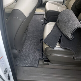 Ворсовые коврики на KIA Carnival IV 11 мест 2020&nbsp;-&nbsp;2026 в Королеве, Московской области