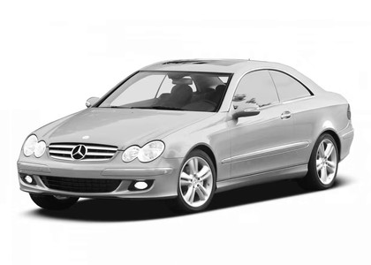 Коврики на Mercedes CLK (C209) 2002 - 2009 в Королеве, Московской области