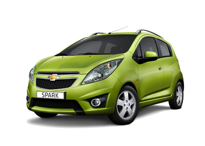 Ворсовые коврики на Chevrolet Spark III 2009 - 2023 в Королеве, Московской области