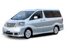 Ворсовые коврики на Toyota Alphard (H10) 2002 - 2008 в Королеве, Московской области