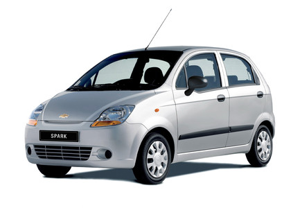 Ворсовые коврики на Chevrolet Spark II 2005 - 2010 в Королеве, Московской области