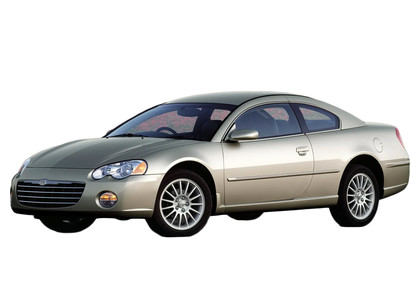 Ворсовые коврики на Chrysler Sebring II Coupe 2000 - 2006 в Королеве, Московской области