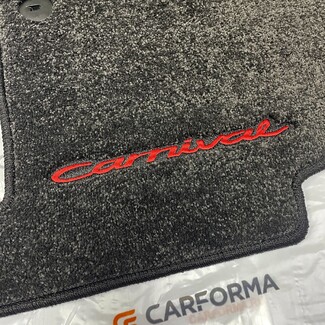 EVA коврики на KIA Carnival IV 7 мест с оттоманками 2020&nbsp;-&nbsp;2026 в Королеве, Московской области