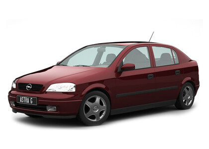 Ворсовые коврики на Opel Astra G 1998 - 2004 в Королеве, Московской области