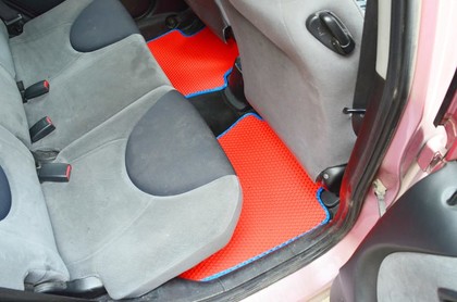 Ворсовые коврики на Honda Fit I 2001 - 2007 в Королеве, Московской области